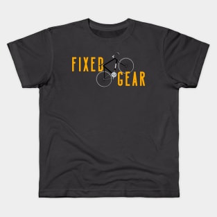 Fixed gear bike Kids T-Shirt